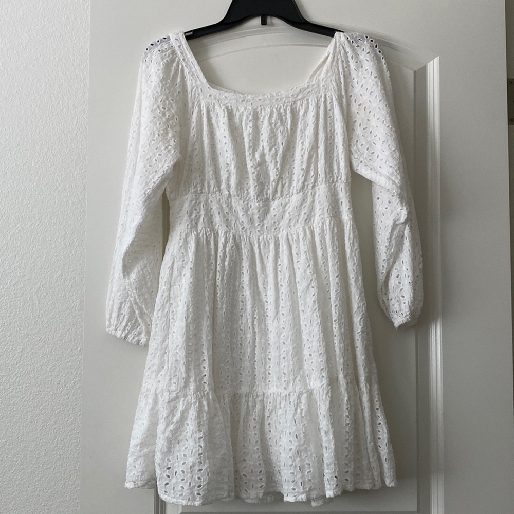 Hummingbird White dress